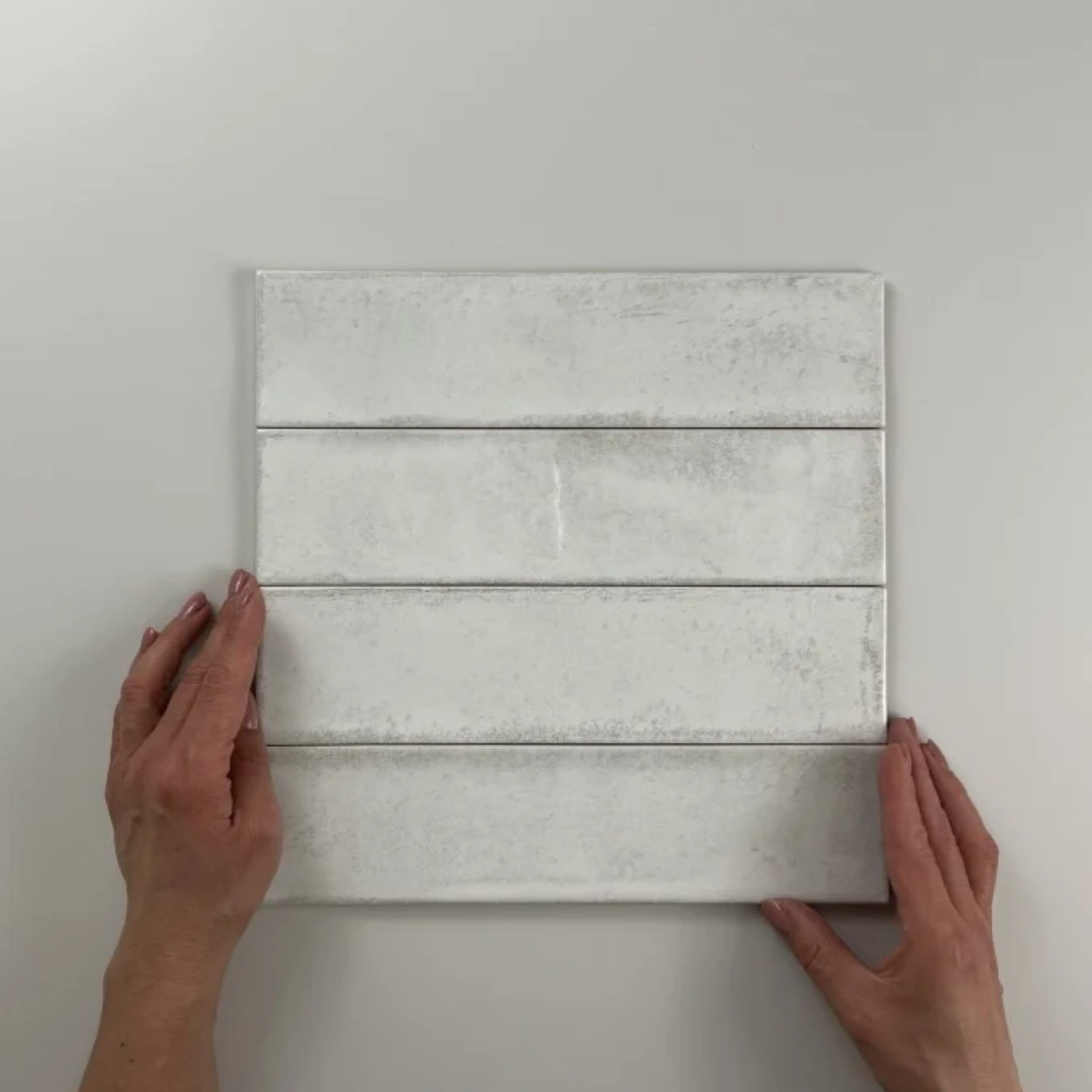 Cifre Cerámica Alchimia Wandtegel White 7.5x30 cm